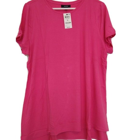Alfani Tops - 3 for $15.00 SALE-Alfani 1X Fushia Flame Tee